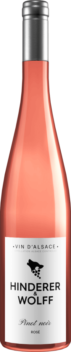Pinot Noir Rose, Cépages d'Alsace - Hinderer & Wolff